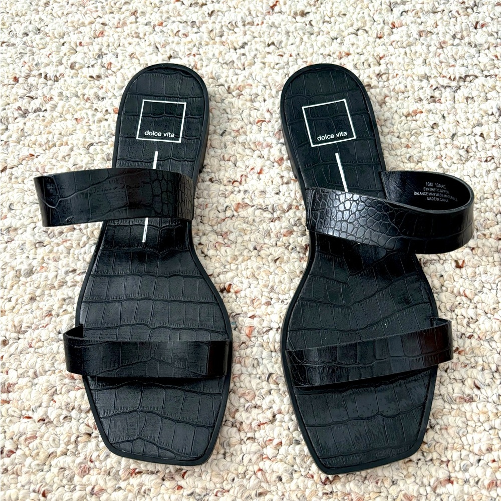 Super stylish Dolce Vita flat sandals